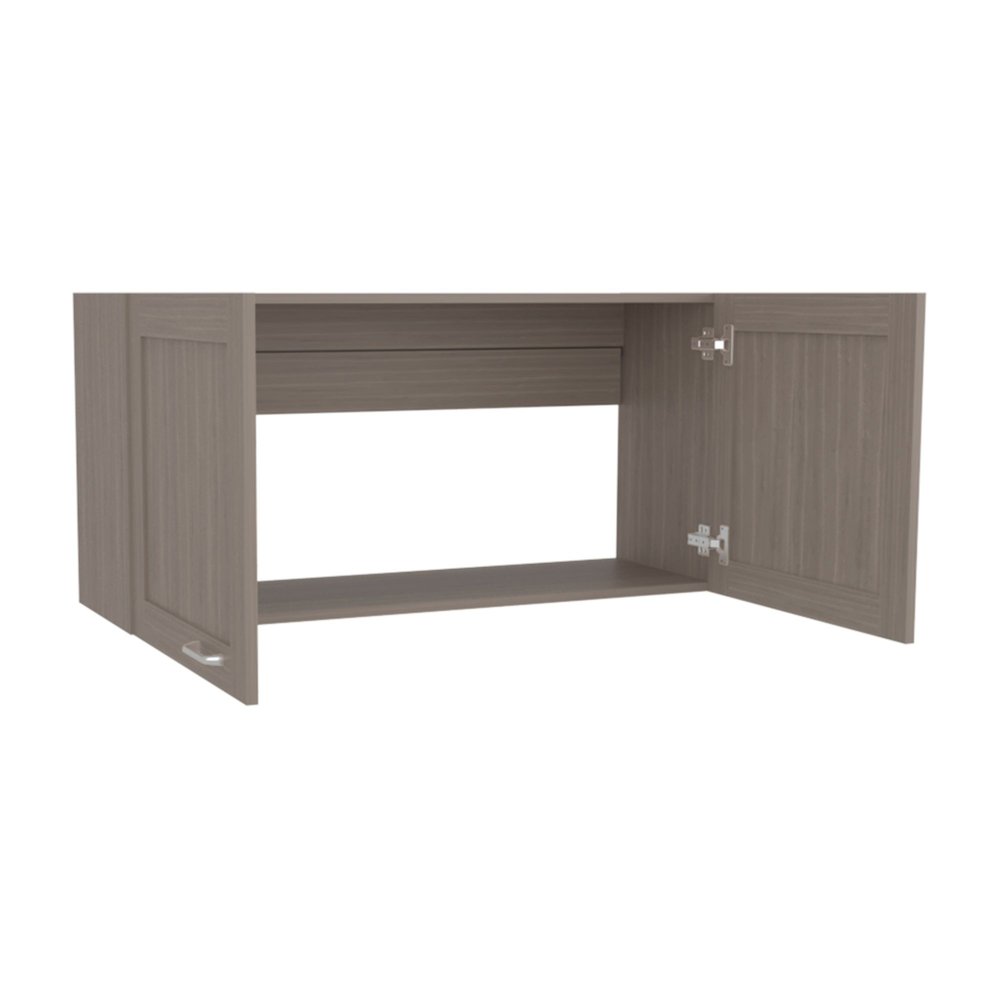 19" Beige Wood Filing Cabinet
