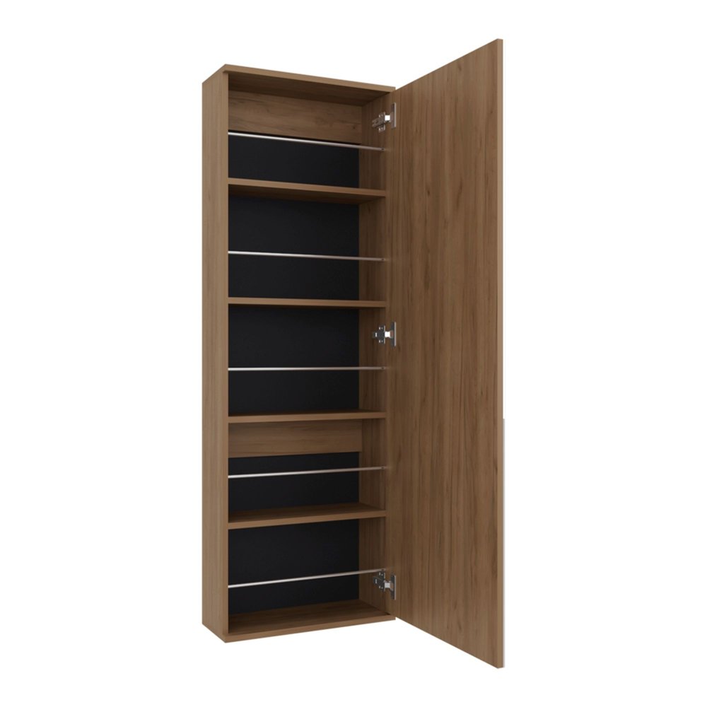 54" Beige Wood Filing Cabinet