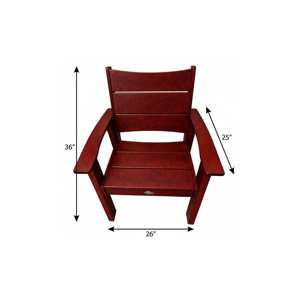 26" White Heavy Duty Plastic Outdoor Dining Chair