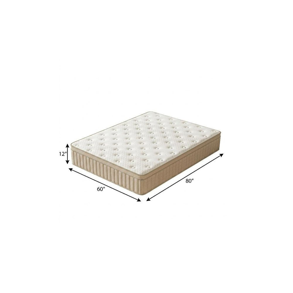 12" Twin Gel Memory Foam Hybrid Mattress