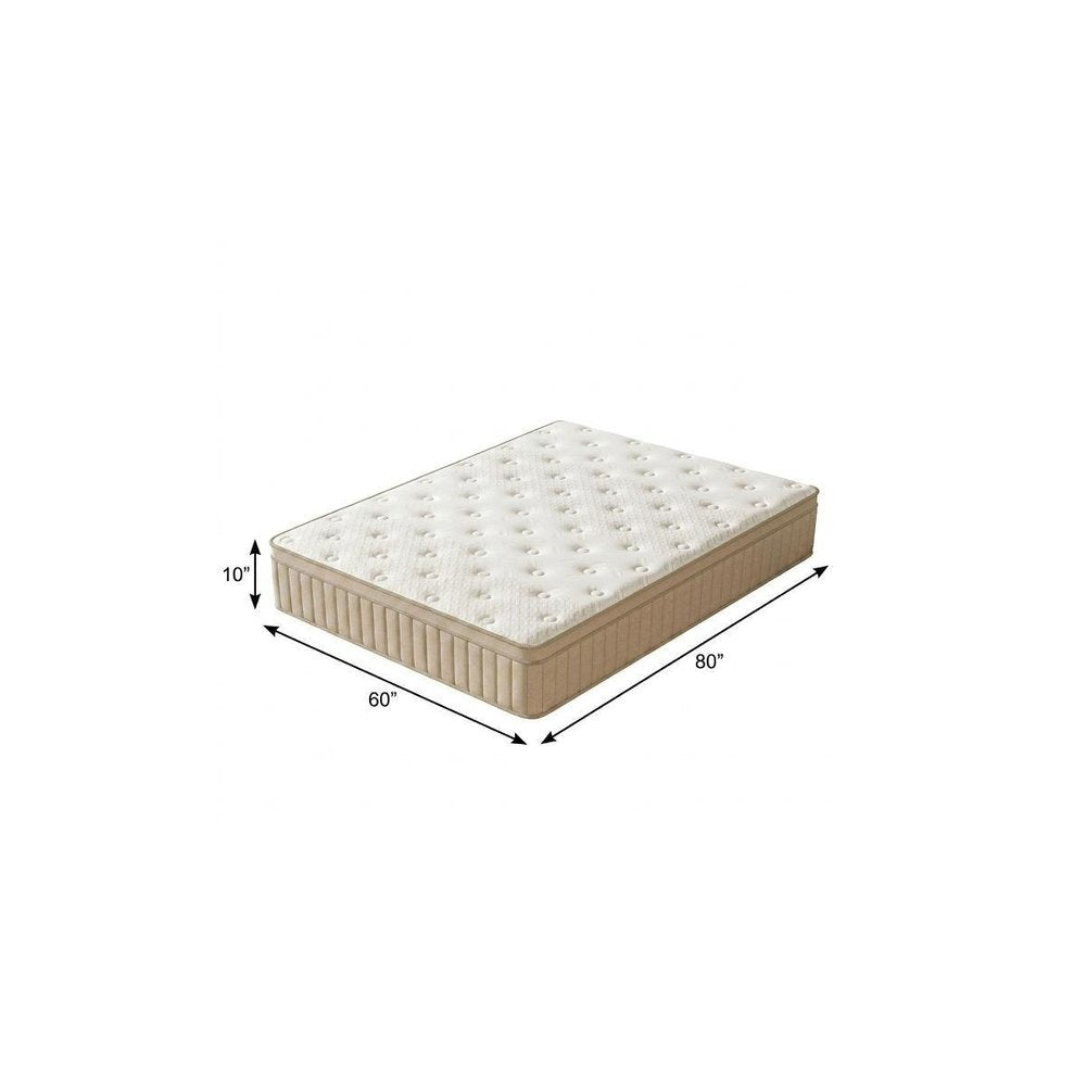 10" Full Double Gel Memory Foam Hybrid Mattress