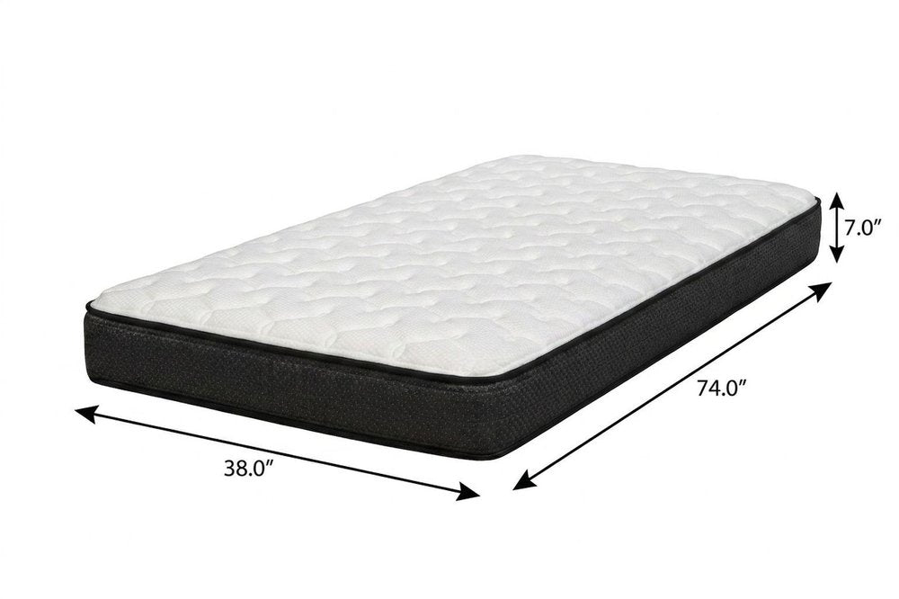 7" Twin Foam Plush Foam Mattress