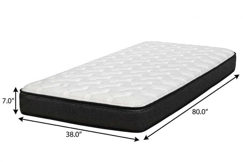 7" Twin Foam Plush Foam Mattress