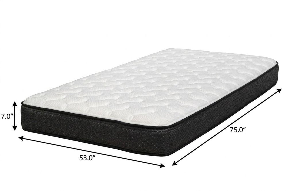 7" Twin Foam Plush Foam Mattress
