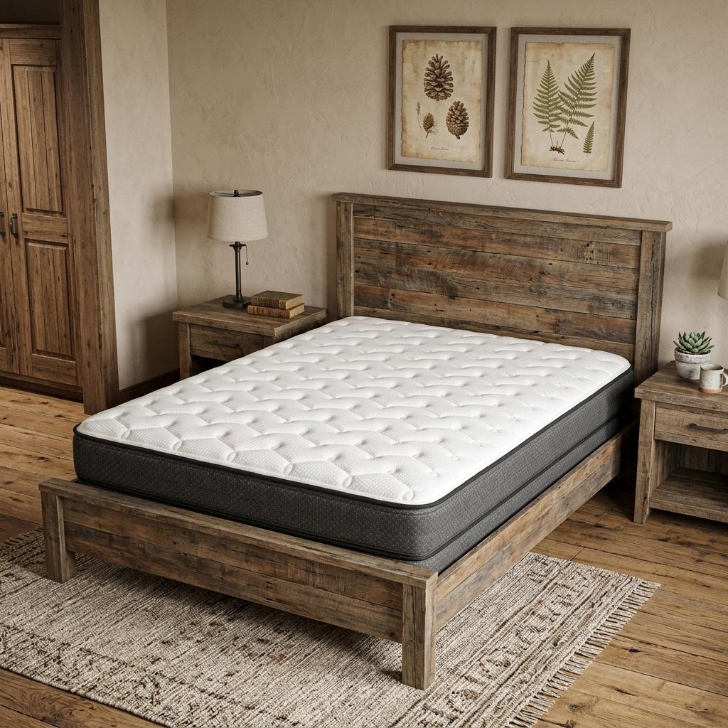 7" Full Double Foam Plush Foam Mattress
