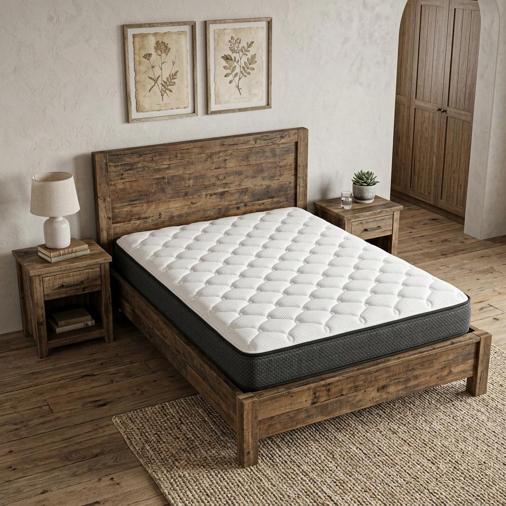 7" Split California King Foam Plush Foam Mattress
