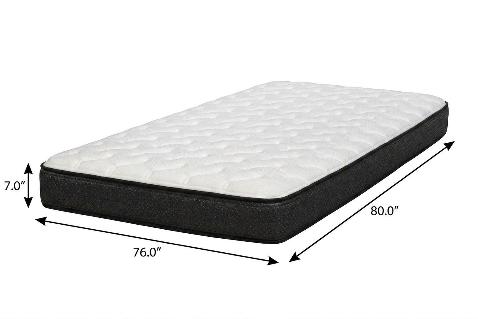 7" King Foam Plush Foam Mattress