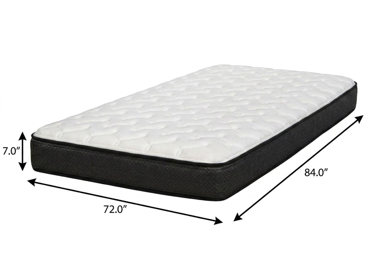 7" California King Foam Plush Foam Mattress