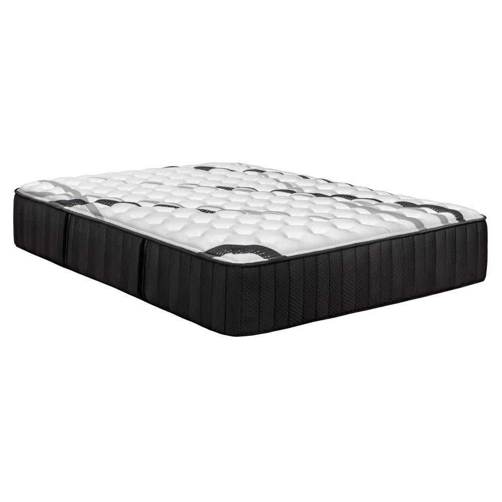 14" Graphite And Titanium Infused Twin XL Gel Memory Foam Firm Hybrid Mattress