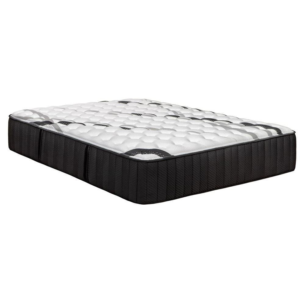 14" Graphite And Titanium Infused Twin Gel Memory Foam Firm Hybrid Mattress