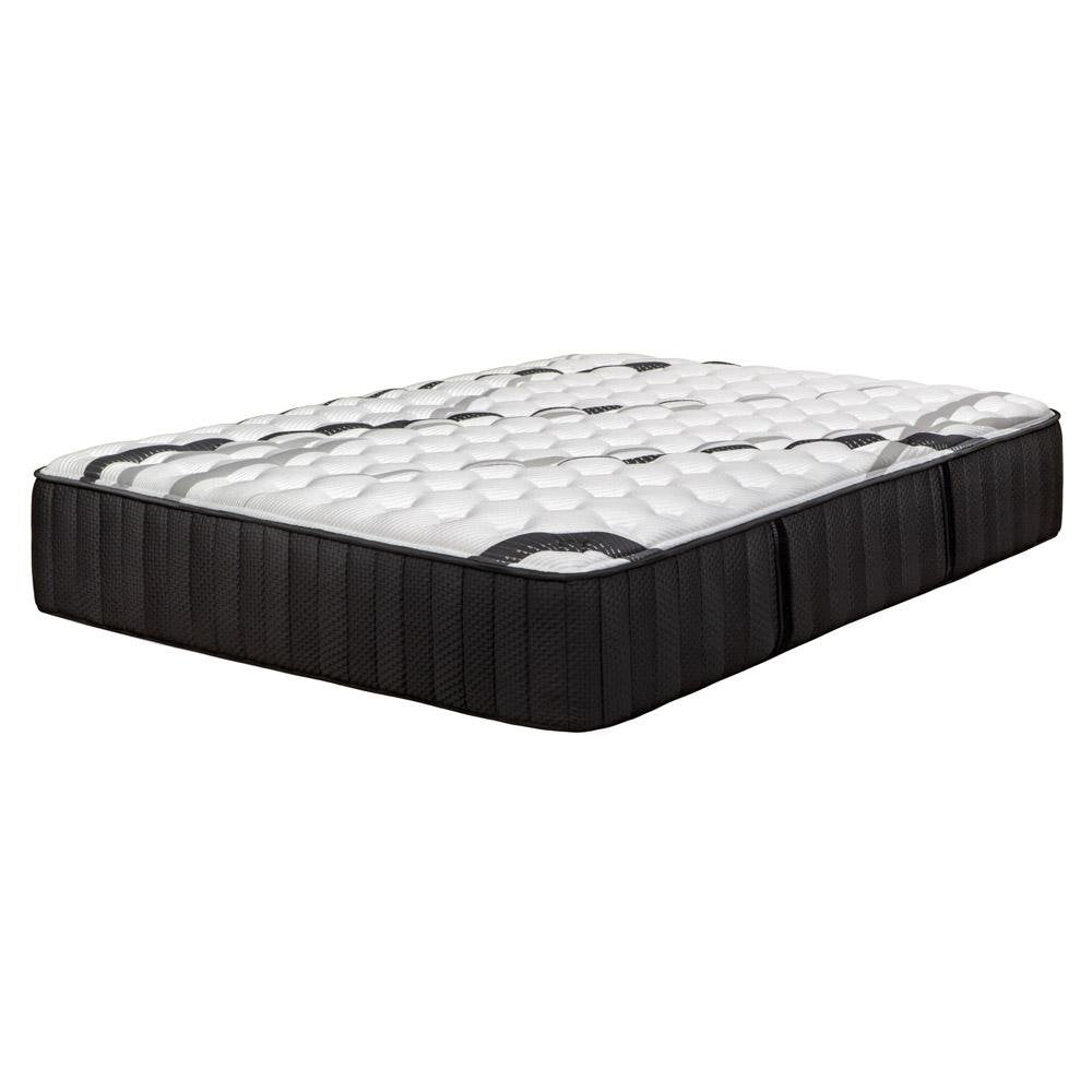 14" Graphite And Titanium Infused Twin Gel Memory Foam Firm Hybrid Mattress