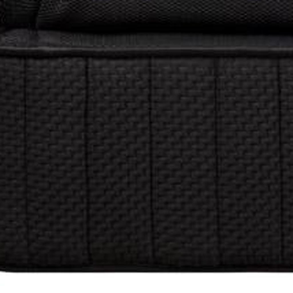 16" Graphite And Titanium Infused Twin XL Gel Memory Foam Ultra plush Hybrid Mattress