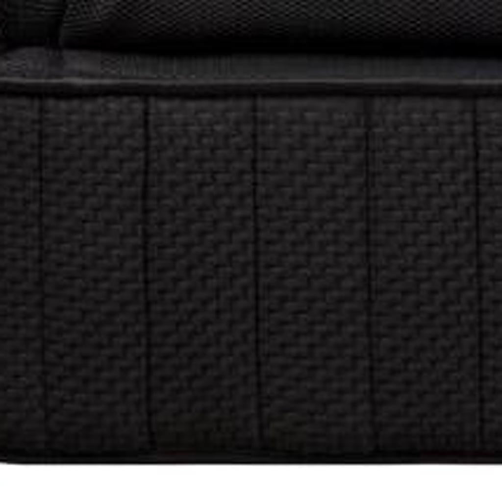 16" Graphite And Titanium Infused Full Double Gel Memory Foam Ultra plush Hybrid Mattress