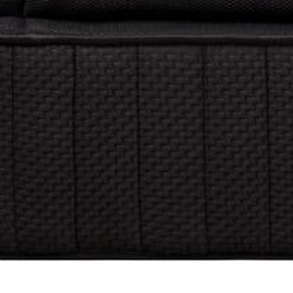 16" Graphite And Titanium Infused Split California King Gel Memory Foam Ultra plush Hybrid Mattress