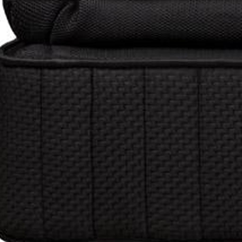 16" Graphite And Titanium Infused Short King 72 x 75 Gel Memory Foam Ultra plush Hybrid Mattress