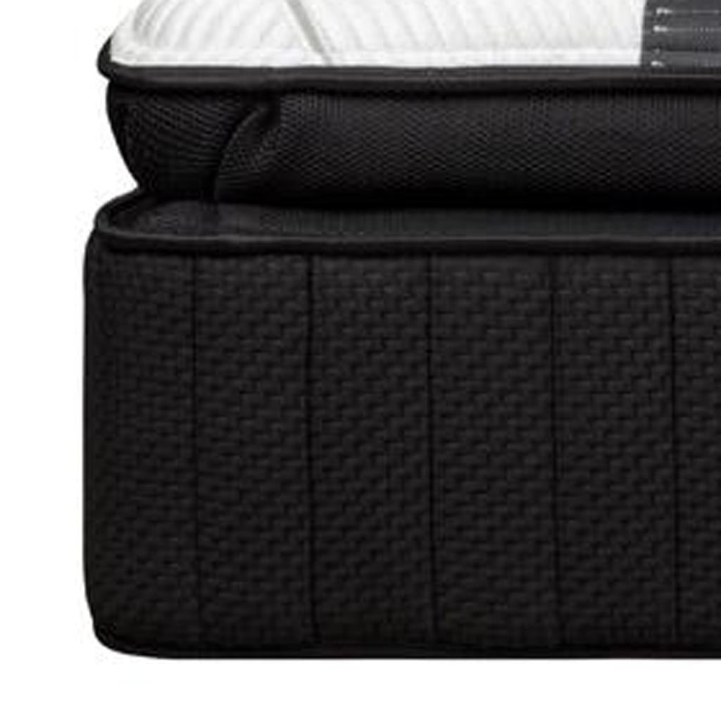 16" Graphite And Titanium Infused Short King 72 x 75 Gel Memory Foam Ultra plush Hybrid Mattress