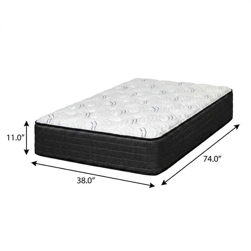 11" Twin Foam Extra Firm Hybrid Mattress