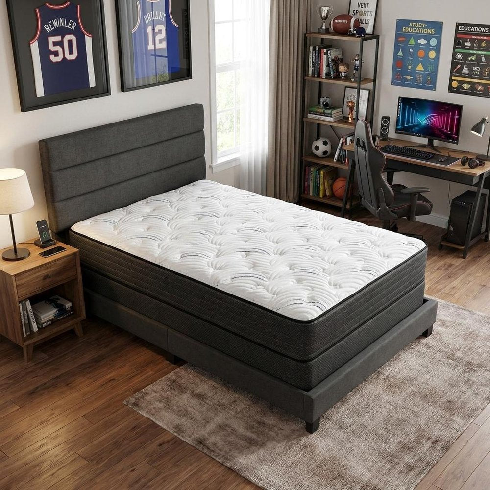 11" Twin Foam Extra Firm Hybrid Mattress