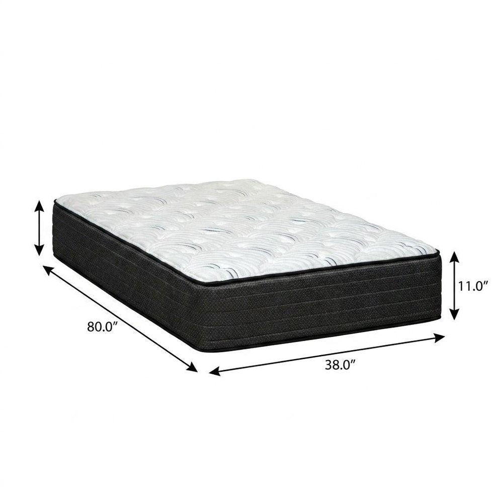 11" Twin Foam Extra Firm Hybrid Mattress