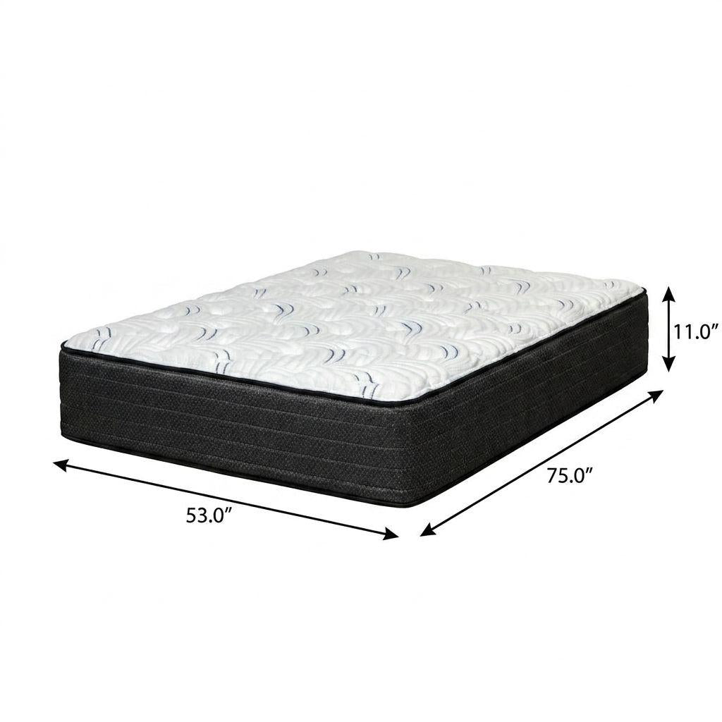 11" Full Double Foam Extra Firm Hybrid Mattress