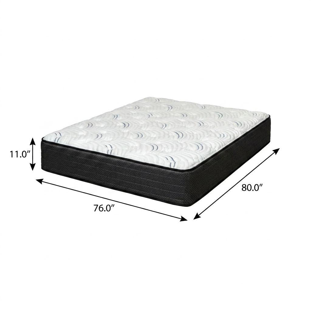 11" King Foam Extra Firm Hybrid Mattress