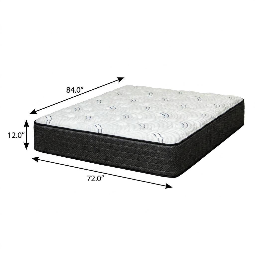 11" California King Foam Extra Firm Hybrid Mattress