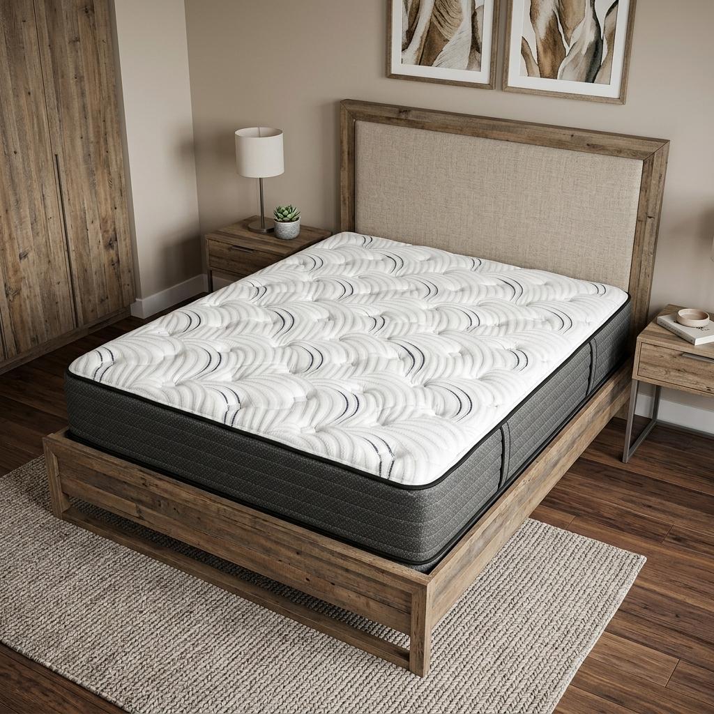 11" California King Foam Extra Firm Hybrid Mattress