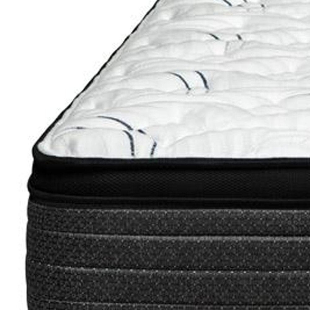 12" Twin Foam Plush Euro Top Hybrid Mattress