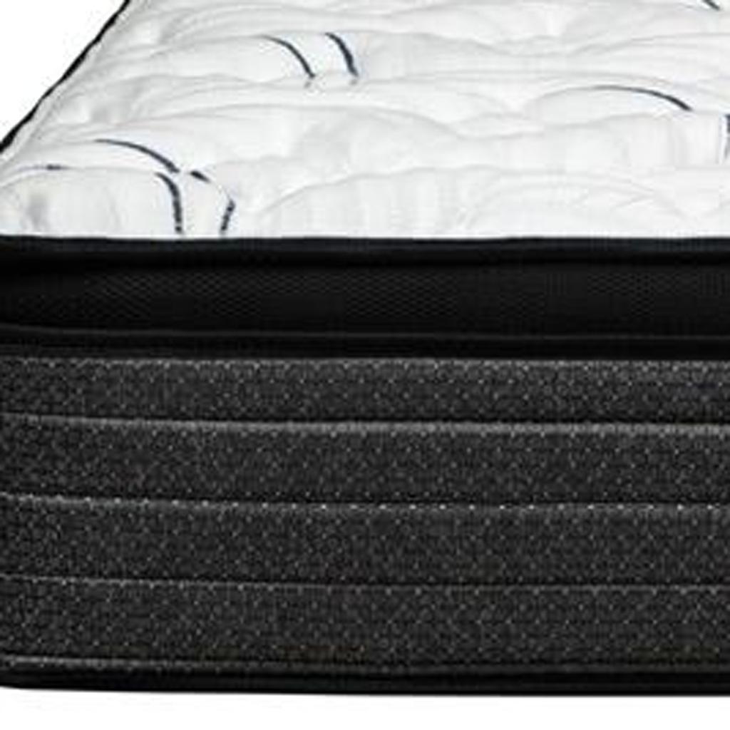 12" King Foam Plush Euro Top Hybrid Mattress