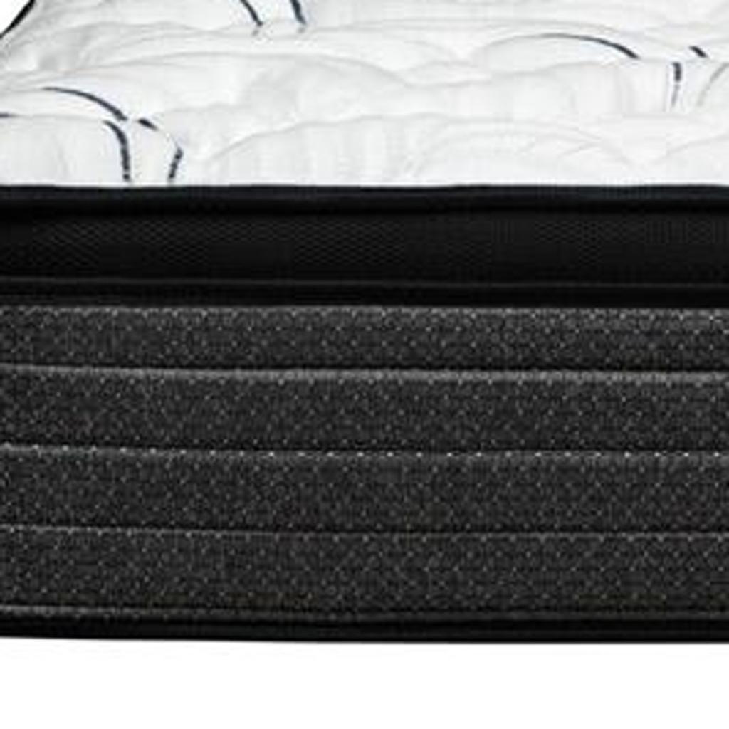 12" Short King 72 x 75 Foam Plush Euro Top Hybrid Mattress