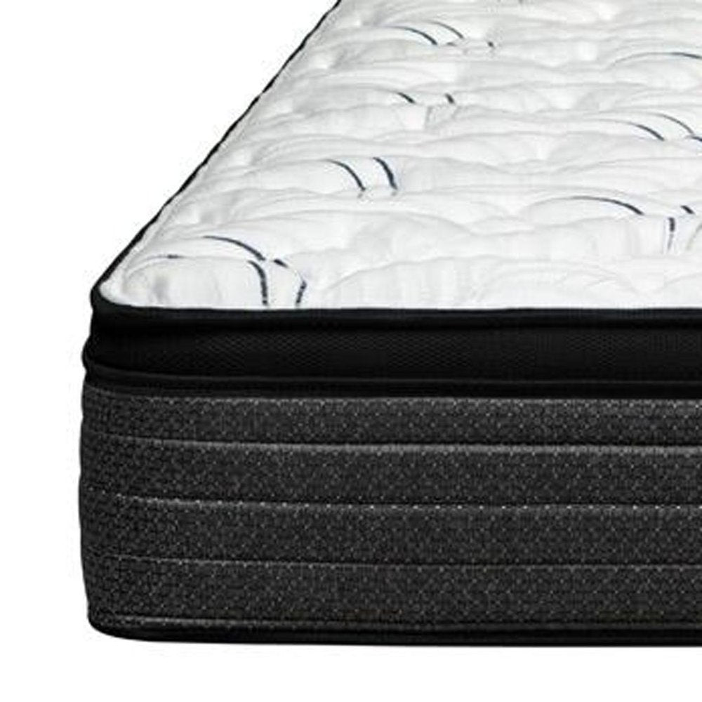 12" Twin Foam Plush Euro Top Hybrid Mattress