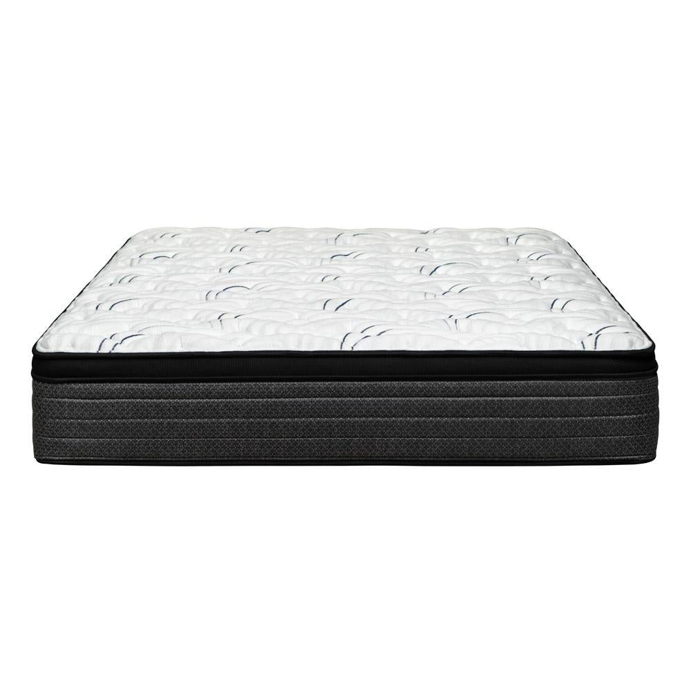 12" RV King 72 x 80 Foam Plush Euro Top Hybrid Mattress