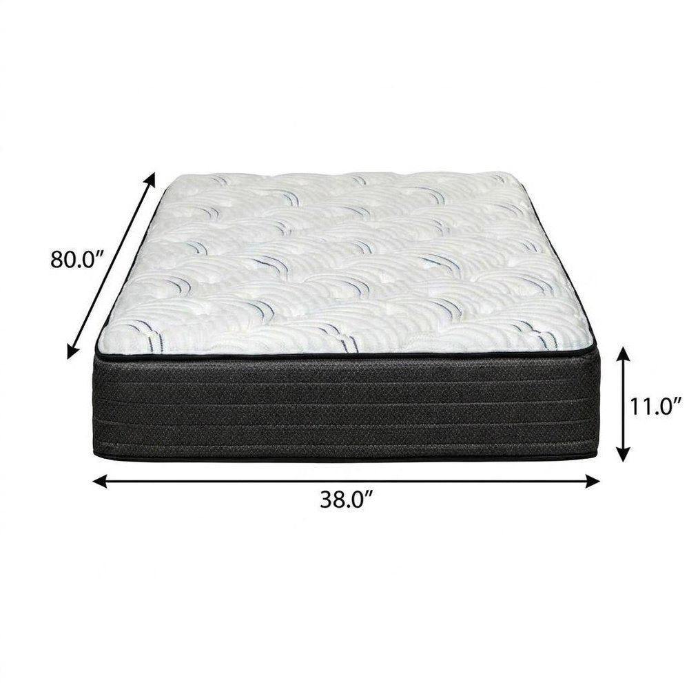 11" Twin Foam Medium Hybrid Mattress