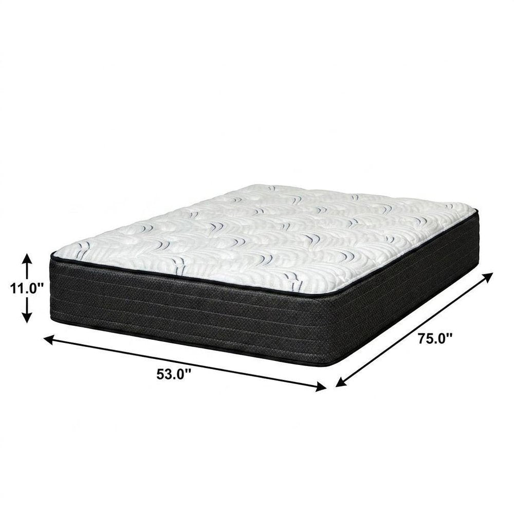 11" Twin Foam Medium Hybrid Mattress