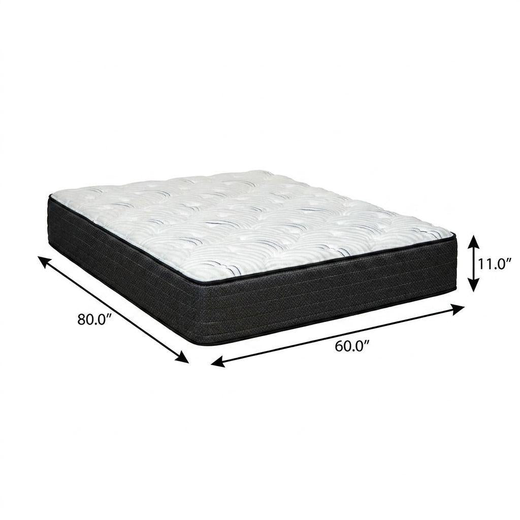 11" Queen Foam Medium Hybrid Mattress