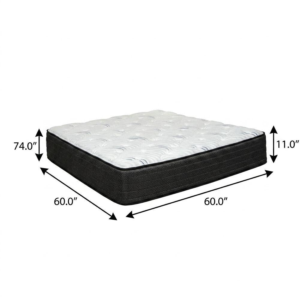 11" Short Queen 60 x 74 Foam Medium Hybrid Mattress