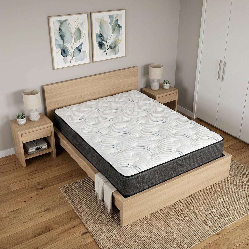 11" King Foam Medium Hybrid Mattress
