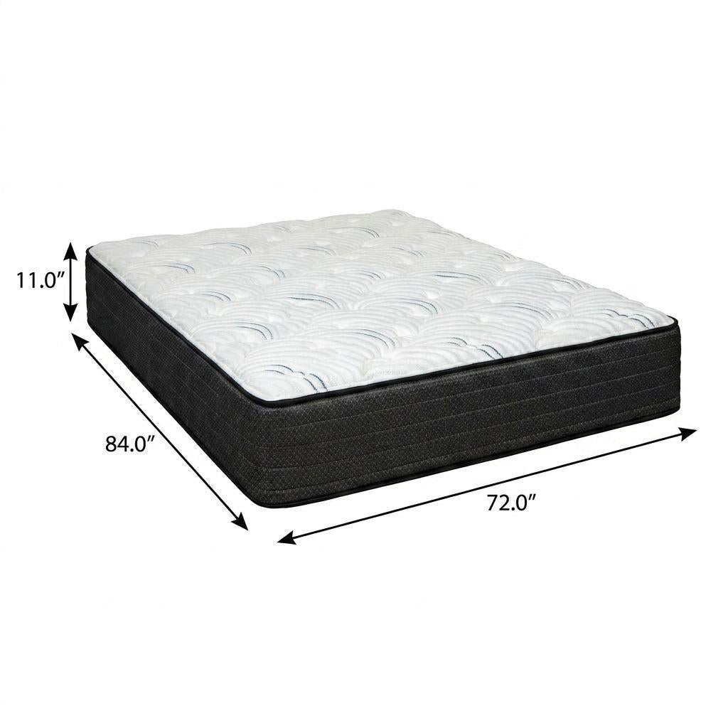 11" California King Foam Medium Hybrid Mattress
