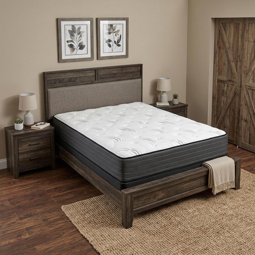 11" California King Foam Medium Hybrid Mattress