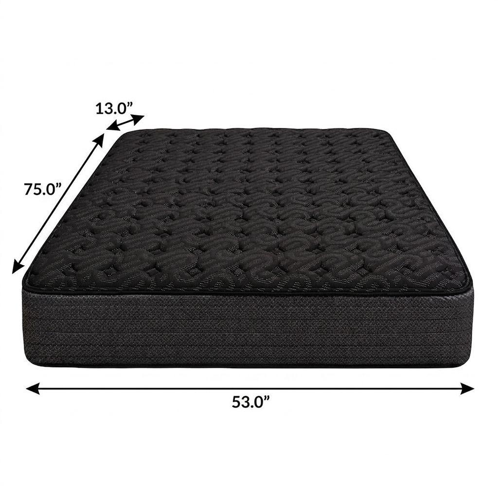 13" Copper Infused Full Double Gel Memory Foam Extra Firm Hybrid Mattress