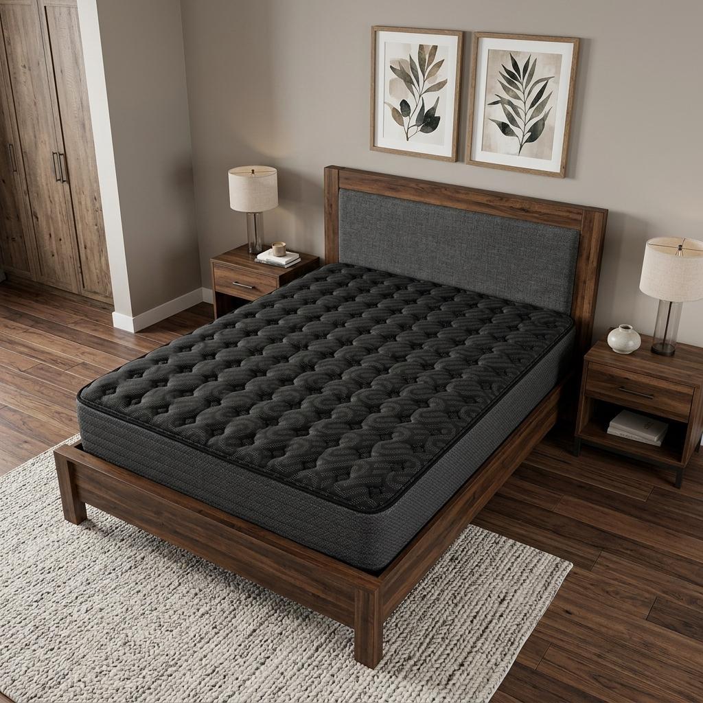 13" Copper Infused Full Double Gel Memory Foam Extra Firm Hybrid Mattress