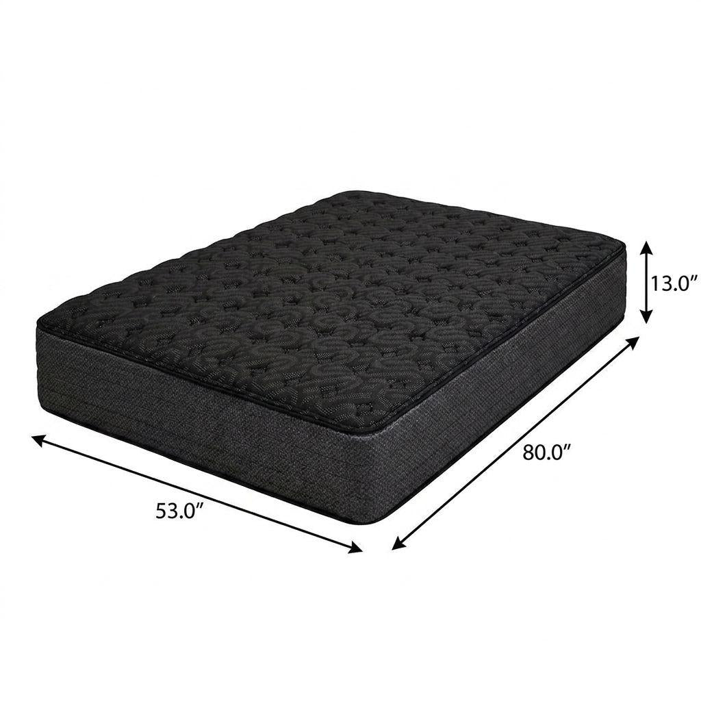 13" Copper Infused Full XL Gel Memory Foam Extra Firm Hybrid Mattress