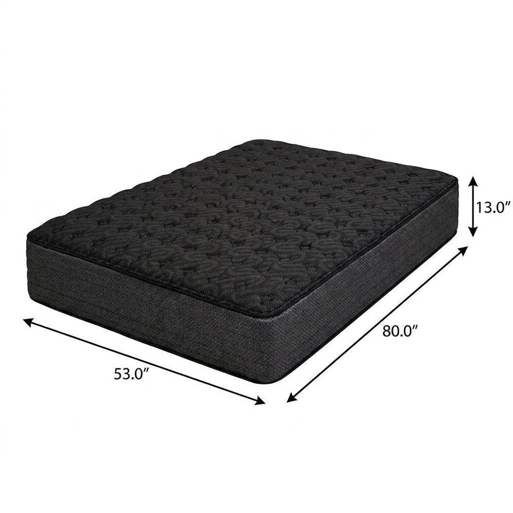 13" Copper Infused Twin Gel Memory Foam Extra Firm Hybrid Mattress