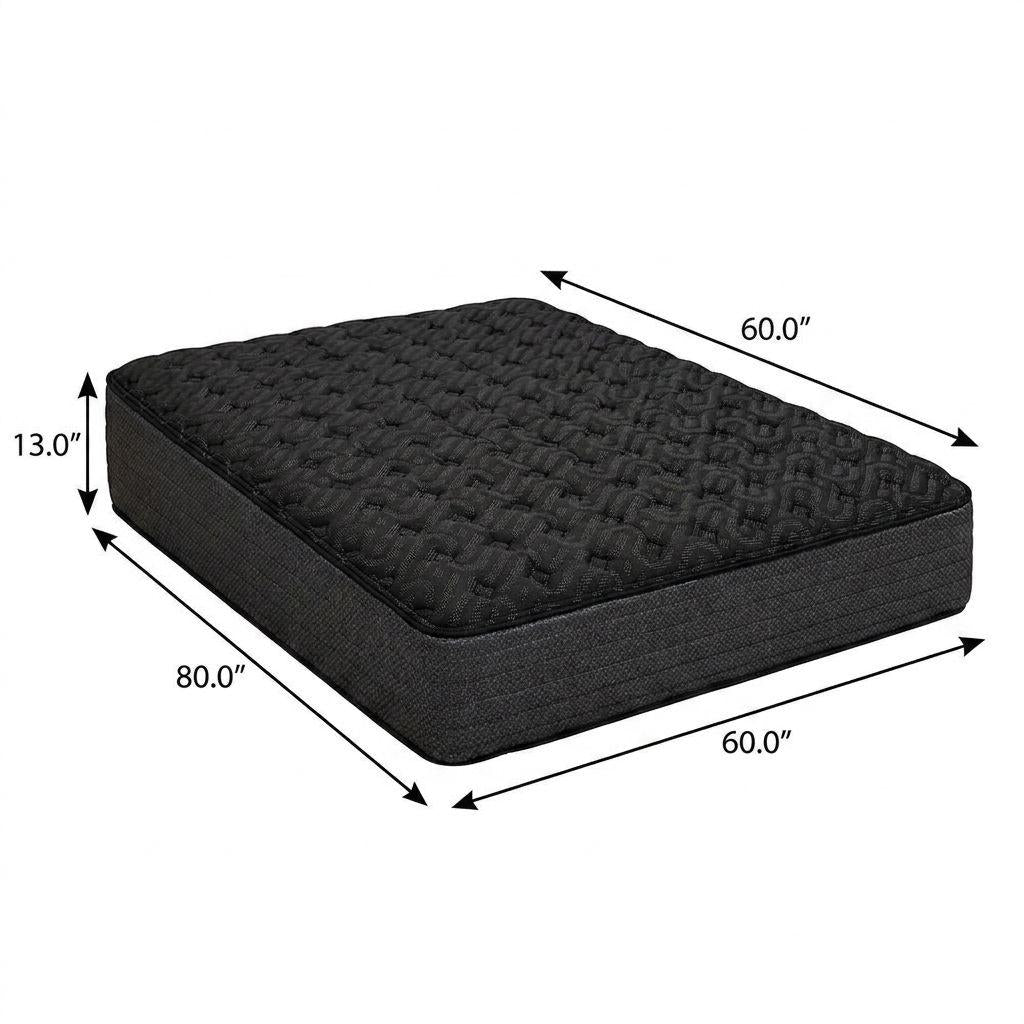 13" Copper Infused Queen Gel Memory Foam Extra Firm Hybrid Mattress