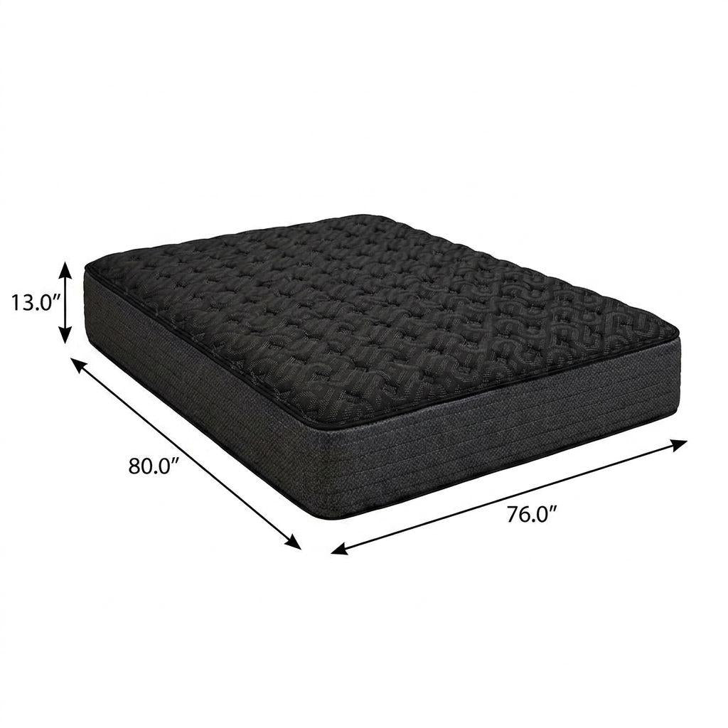 13" Copper Infused King Gel Memory Foam Extra Firm Hybrid Mattress