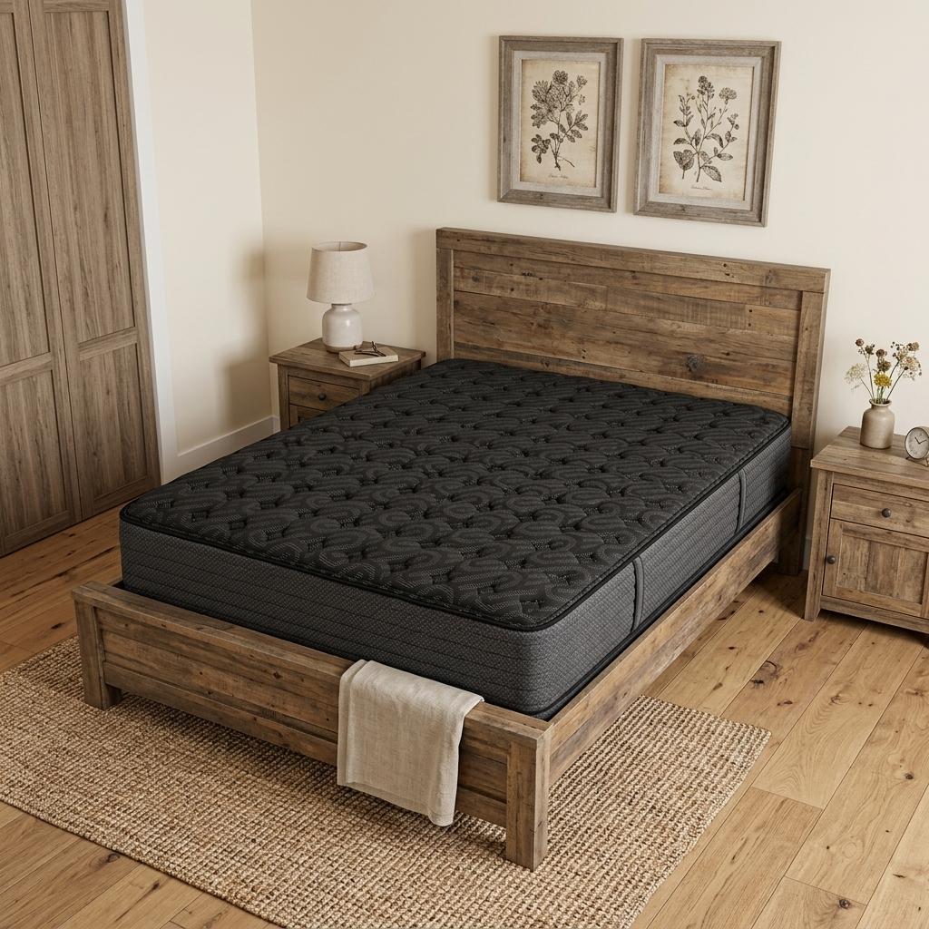 13" Copper Infused King Gel Memory Foam Extra Firm Hybrid Mattress