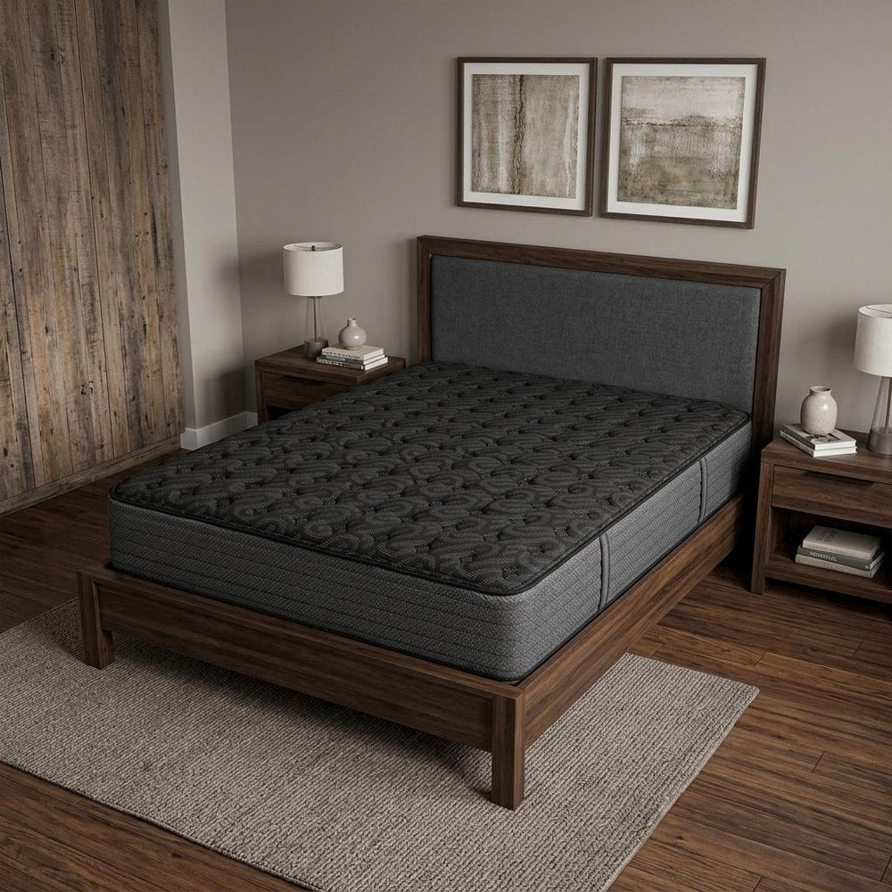 13" Copper Infused Twin Gel Memory Foam Extra Firm Hybrid Mattress