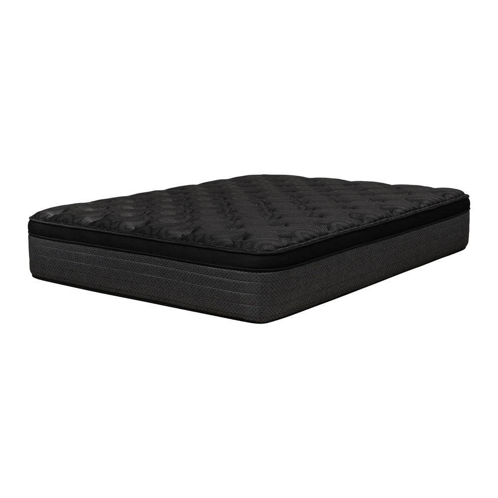 14" Copper Infused Twin Gel Memory Foam Plush Euro Top Hybrid Mattress