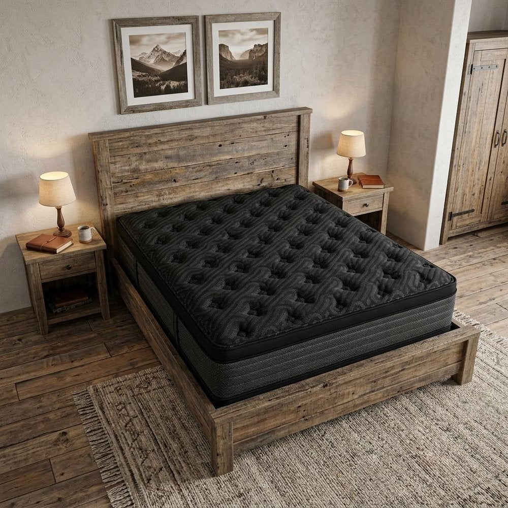 14" Copper Infused Twin Gel Memory Foam Plush Euro Top Hybrid Mattress