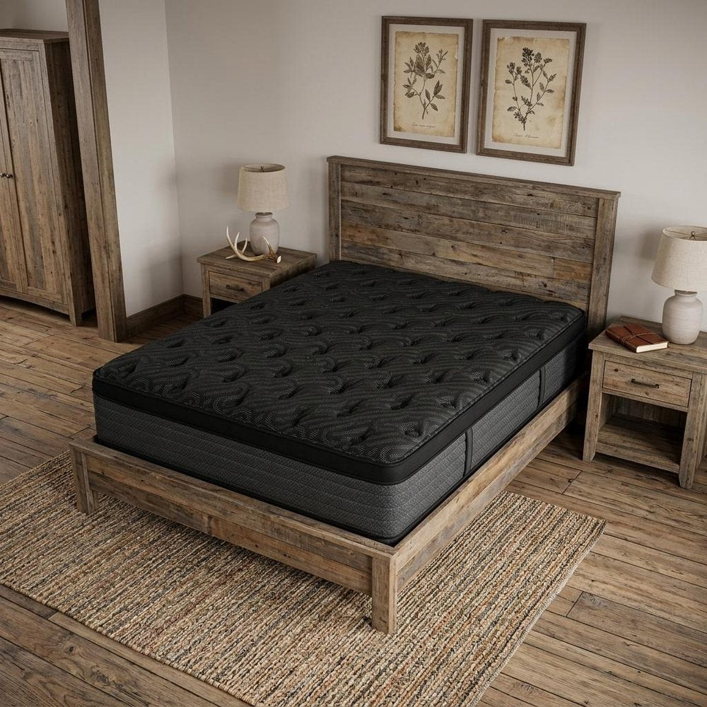 14" Copper Infused Twin Gel Memory Foam Plush Euro Top Hybrid Mattress
